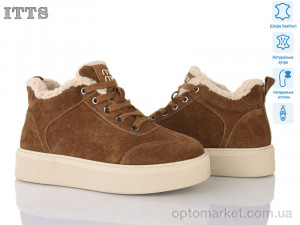 Купить Черевики жіночі DD7601-45 ITTS коричневий