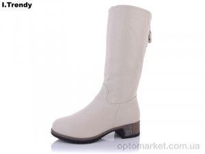 Купить Чоботи жіночі DH335-9 Trendy бежевий