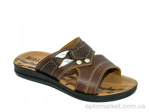 Купить Шльопанці дитячі ДМ034 коричневый Waldem коричневий