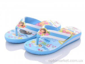 Купить Шльопанці дитячі DR4605-D-B Kito блакитний