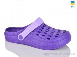 Купить Крокси жіночі DS-62 бузковий Gipanis фіолетовий