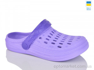 Купить Крокси жіночі DS-62 Св.бузк Gipanis фіолетовий