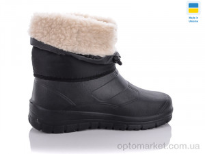 Чоботи з піни чоловічі DS БМ 12 труба Укр чорний DS чорний  оптом от Optomarket