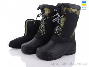 Купить Чоботи з піни чоловічі DS BM10(02) камуф. шнурок DS чорний