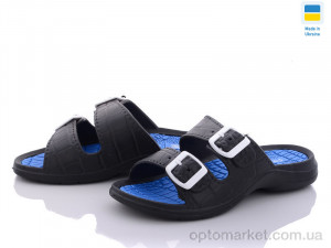 Купить Шльопанці дитячі DS ПП09 Украин с регулятором DS чорний