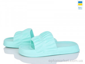 Купить Шльопанці жіночі DS ПЖ51 м'ята DS зелений