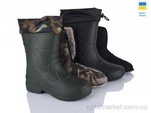 Чоботи з піни чоловічі DS С303 з чулком mix DS чорний  оптом от Optomarket