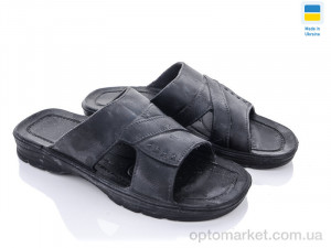 Купить Шльопанці чоловічі DS Укр П14 чорний толстая DS чорний