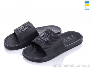 Купить Шльопанці чоловічі DS Укр П40 чорний DS чорний