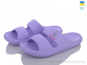 Купить Шльопанці жіночі DS69 св.бузковий Gipanis фіолетовий