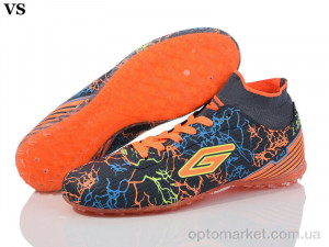 Купить Футбольне взуття чоловічі Dugana 006 black-orange (40-44) Dugana чорний