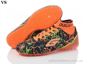 Купить Футбольне взуття дитячі Dugana 006 black-orange Dugana помаранчевий