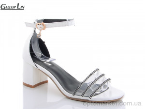 Купить Босоніжки жіночі E280 Gallop Lin білий