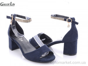 Купить Босоніжки жіночі E295 Gallop Lin синій