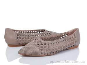 Купить Балетки жіночі E555-6 Loretta коричневий