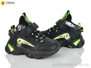 Купить Кросівки дитячі E79 black-green Clibee чорний