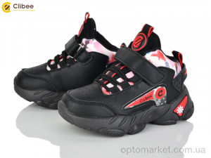 Купить Кросівки дитячі E79 black-red Clibee чорний