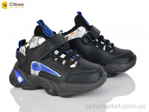 Купить Кросівки дитячі E79 black-royal Clibee чорний