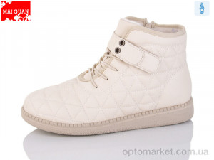 Купить Черевики жіночі E86-3 Maiguan бежевий