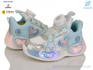 Купить Кросівки дитячі EA368 blue LED Clibee блакитний