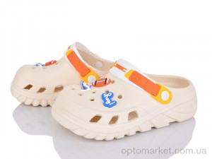 Купить Крокси дитячі EF6960A BABYSHOP бежевий