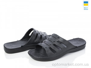 Купить Шльопанці чоловічі Еко чорний Cross чорний