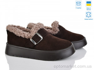 Купить Туфлі жіночі EVA34 кор.з. Stella коричневий