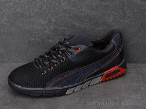 Кросівки чоловічі F002 KMC чорний  оптом от Optomarket