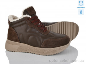 Купить Черевики жіночі F005-1 Canoa коричневий