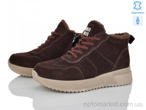 Купить Черевики жіночі F006-1 Canoa коричневий