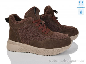 Купить Черевики жіночі F007-1 Canoa коричневий
