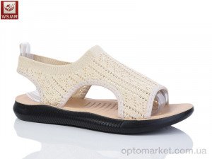 Купить Босоніжки жіночі F01-3 WSMR бежевий