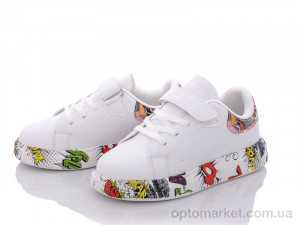 Купить Кроссовки детские F025 Alemy Kids белый