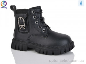 Купить Черевики дитячі F03B-1 Леопард чорний