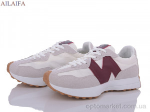 Купить Кросівки жіночі F06 white-red Aelida сірий