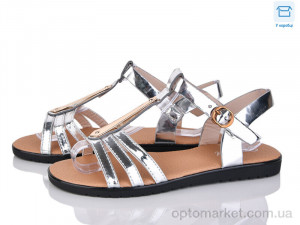 Купить Босоніжки жіночі F101-6 Aba срібний