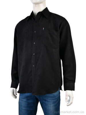 Купить Сорочка чоловічі F1037 (12178) black Bendu чорний