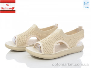 Купить Босоніжки жіночі F121-10 Saimaoji бежевий