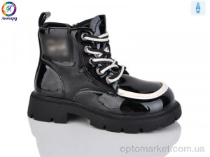 Купить Черевики дитячі F122B-1 Леопард чорний