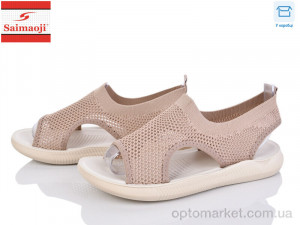 Купить Босоніжки жіночі F127-15 Saimaoji коричневий