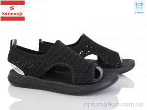 Купить Босоніжки жіночі F130-1 Saimaoji чорний