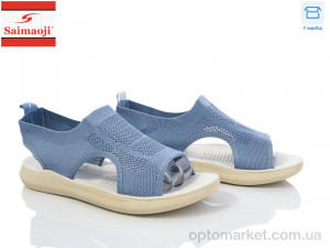 Купить Босоніжки жіночі F131-5 Saimaoji синій