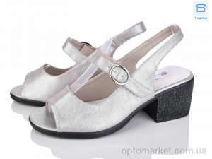 Купить Босоніжки жіночі F1503-5 Sandway срібний