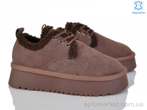 Купить Туфлі жіночі F16-3 Canoa коричневий