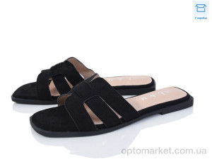 Купить Шльопанці жіночі F176-1 L&M чорний