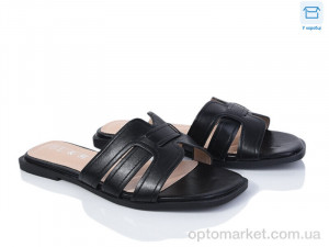 Купить Шльопанці жіночі F176-2 L&M чорний