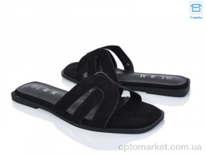 Купить Шльопанці жіночі F177-1 L&M чорний