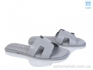 Купить Шльопанці жіночі F181-7 L&M сірий