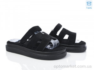 Купить Шльопанці жіночі F183-4 L&M чорний