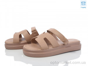 Купить Шльопанці жіночі F183-5 L&M коричневий